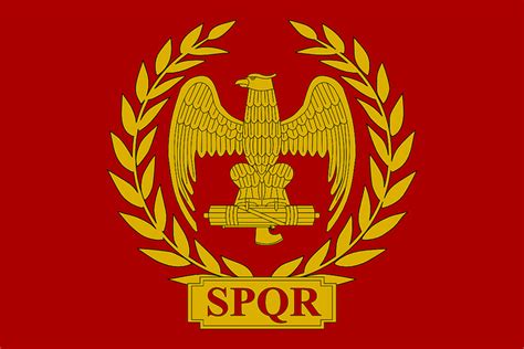 rome empire flag.